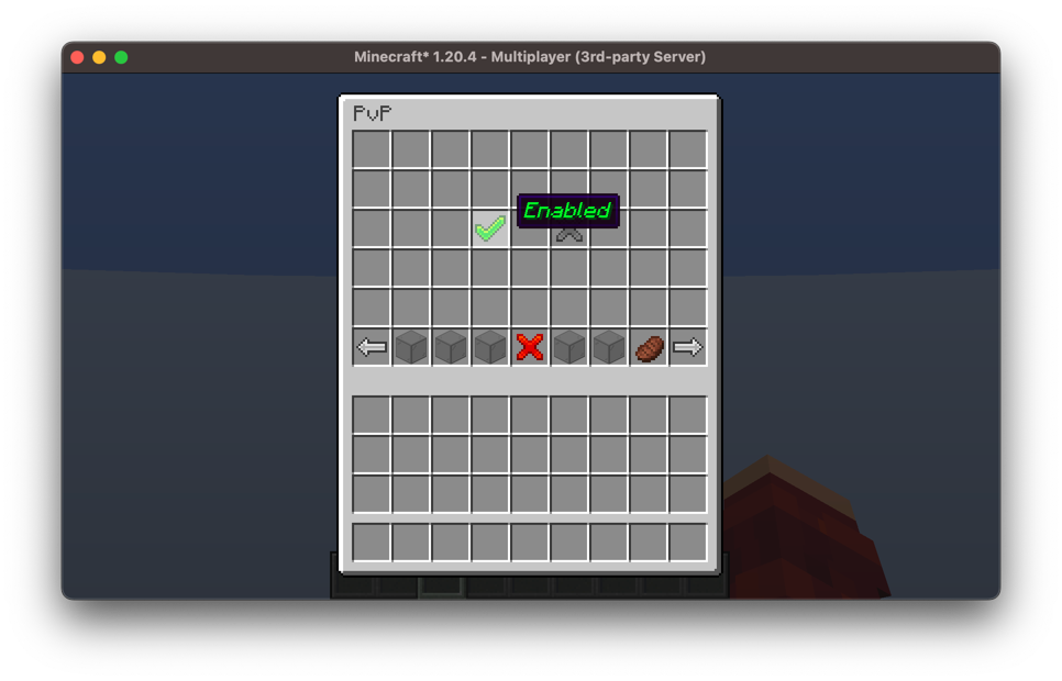 Image of custom default options